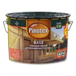 Грунт д/дерева Pinotex Base Бесцветный, 10л